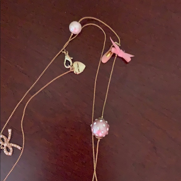 Betsey Johnson Charm Necklace - Picture 3 of 4